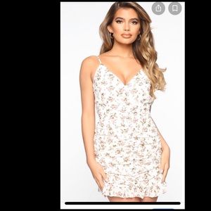 Mini Floral Fashion Nova Dress